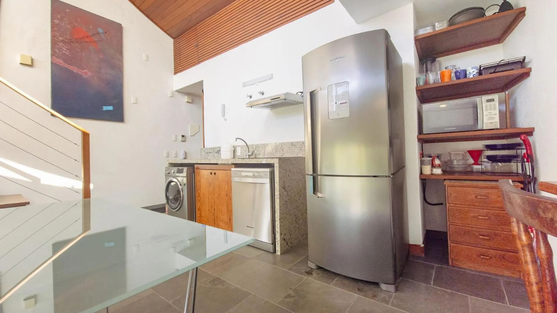 Florianópolis Loft Studio Vista Mar No Sambaqui Hj1817 דירה