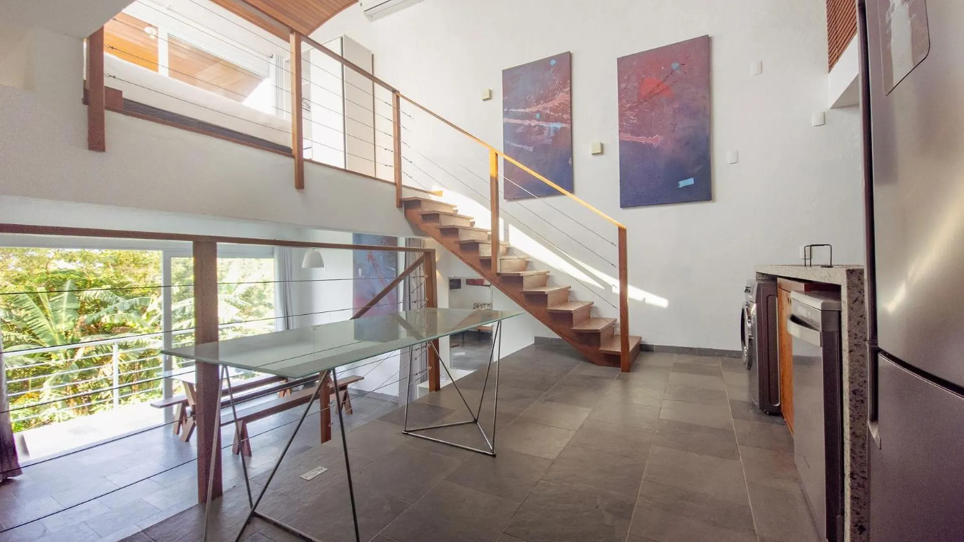 Florianópolis Loft Studio Vista Mar No Sambaqui Hj1817 דירה