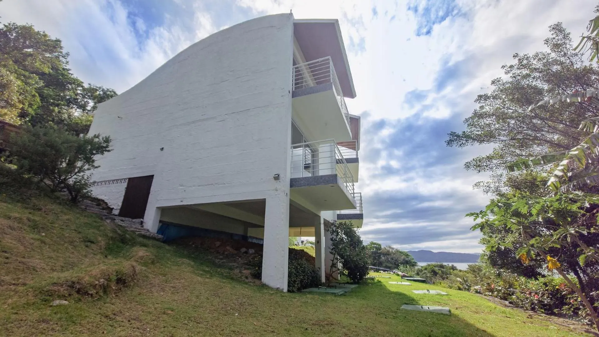 דירה Florianópolis Loft Studio Vista Mar No Sambaqui Hj1817